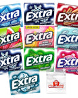 Extra Gum Variety Pack of 9 Flavors Gum Bulk Pack of 10