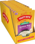 Tasty Bite Jasmine Rice Microwaveable Cooked Rice 88 Ounce Pack of 12