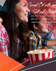 Perfectware Movie Night Popcorn Set Popcorn Kernels Salt Oil and Shaker