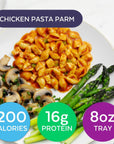 HMR Pasta Classics Entree Bundle 1 ea Penne Pasta wMeatballs Rotini Chicken Alfredo Lasagna wMeat Sauce Cheese  Basil Ravioli Chicken Pasta Parmesan Pasta Fagioli 78 oz 6 Ready to Eat Meals