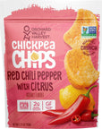 Orchard Valley Harvest Red Chili Pepper with Citrus Chickpea Chips, 3.75 Ounces (Pack of 6), Plant-Based Protein, Non-GMO, No Artificial Ingredients