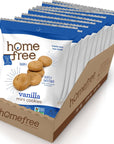 Homefree Mini Vanilla Cookies Gluten Free Nut Free Vegan Individually Wrapped Packs School Safe and Allergy Friendly Snack 11 oz Pack of 10