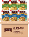 Near East Heat  Eat Rice Quick Cook Rice Microwave Rice 2 Flavor Variety Pack 88oz Pouches 6 Pack