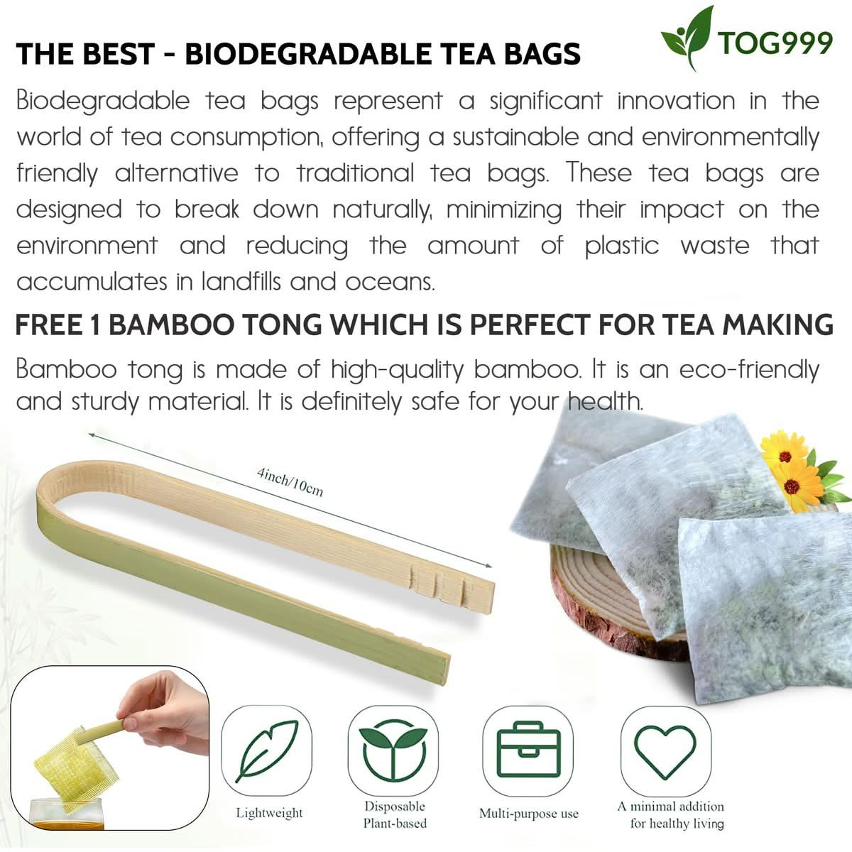 TOG999 25 Rosemary Leaf Tea Bags 100 Natural  Pure from Rosemary Leaves Loose Leaf Rosemary Herbal Tea Rosemary Leaf Tea No Sugar No Caffeine No Gluten Vegan