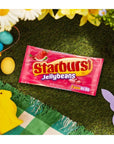 Star Burst Fave Reds Jelly Beans  Pack of 2  Smiling Sweets  Delicious Treat and Great for Adding to Easter Baskets  All of the Favorite Flavors in Each Bag  Perfect for the Office