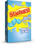 Starburst Singles To Go Powdered Drink Mix Blue Raspberry 6 Count Pack of 12  72 Total Servings SugarFree Drink Powder Just Add Water