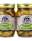 Amish Wedding Pickled Dilly Corn 15oz Pack of 2