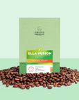 Ella Fusion Anaerobic Medium Roast Specialty Coffee with Natural Fermentation Process from Cielito Paradise featuring notes of caramel exotic spices grapefruit and tamarind 12oz