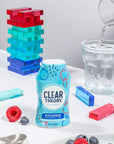 Clear Theory Water Flavoring Drops with Electrolytes Water Enhancer Liquid Flavored Water Drink Mix Hydration for Kids Vegan Gluten Free Low Calorie Blue Raspberry 4 Pack 162 Fl Oz Bottles