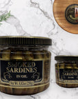 Riga Gold Smoked Sardines in Oil 250g Pack 12