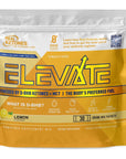 Real Ketones MCT & BHB Exogenous Ketones Drink Mix Packets Elevate Keto Electrolytes Powder Packets No Sugar with 4 Main Electrolytes Plus Hydrating Proprietary Keto BHB - 30 Pack Lemon Twist