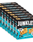 Junkless Chocolate Chip Chewy Granola Bars  Less Sugar Great Tasting Wholesome Snacks  Bulk Granola Bars  11 oz Bars 8 Boxes