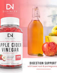 Apple Cider Vinegar Gummies for Weight Loss - Nutritional Supplement for Detox, Cleanse, and Immunity - Max Strength ACV Gummy Vitamins with The Mother - 100 Gummies (50 Day Supply)