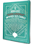 Herb  Lous Infused Cocktail Cubes  The Cecile Simply Add Tequila or Vodka Cucumber  Watermelon Margarita with Clover  Thyme NonAlcoholic Infused Ice Cubes Made in the USA  12Cube Pack