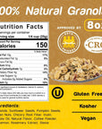 General Nature Keto Granola Low Carb - Coffee Flavor - Keto Cereal Low Carb Cereal - Zero Added Sugar, 3G Net Carbs - Healthy Breakfast Low Carb Keto Nut Granola for Yogurt or Topping - Gluten Free, Vegan & Kosher