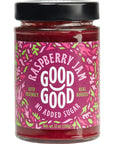 GOOD GOOD No Added Sugar Raspberry Jam - Keto Friendly Jelly - Low Carb, Low-Calorie and Vegan - Diabetic Friendly - 12oz / 330g (Pack of 1)