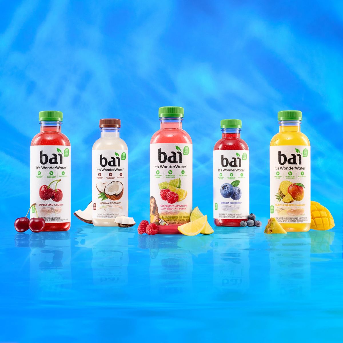 Bai Antioxidant Infused Water Beverage Molokai Coconut with Vitamin C and No Artificial Sweeteners 18 Fluid Ounce Bottle 12 Pack