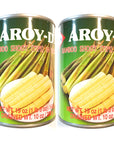 AroyD Bamboo Shoot Tips In Water 19 Oz2 Cans