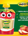 Motts Original Applesauce 32 oz clear pouches 12 count