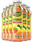 Heaven  Earth Organic Strawberry Lemonade 112oz 6 Pack  Made with Real Lemons Pure Fruit Juice No added Sugar Flavor or Color  Non GMO