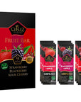 Cerez Pazari Fruit Leather Snacks Variety Pack for Adults and Kids Healthy Fruit Snacks Bulk Vegan Real Fruit Bars No Added Sugar Snacks with Strawberry Blackberry and Sour Cherry 25g x 9 pack