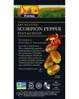 Setton Farms Pistachios Scorpion Pepper Extreme Flavor Naturally Seasoned Dry Roasted No Shell NonGMO Project Verified Gluten Free Vegan Kosher 5 Oz