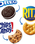 Nabisco Cookies  Cracker Variety Pack OREO RITZ  CHIPS AHOY 30 Snack Packs