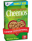 Cheerios Apple Cinnamon Cheerios Heart Healthy Cereal, 19 OZ Family Size Box