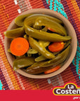 La Costeña Sliced Jalapeño Peppers  Pickled Green Hot Jalapeños  12 Ounce Can Pack of 12