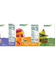 Sprout Organics, Stage 2 Variety Pack, Carrot Apple Mango, Pear Kiwi Peas Spinach & Blueberry Banana Oatmeal, 6+ Month Pouches, 3.5 oz (12-count)