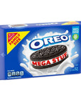 OREO Mega Stuf Chocolate Sandwich Cookies Family Size 176 oz