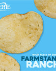 Kettle Brand Potato Chips, Farmstand Ranch Kettle Chips, Party Size, 13 Oz (Pack of 9)