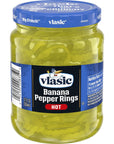 Vlasic Deli Style Hot Banana Pepper Keto Friendly 6  12 FL OZ Jars