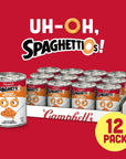 SpaghettiOs Canned Pasta with Chicken Meatballs, 15.6 oz Can (Pack of 12)