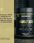 Anabolic Warfare Anabolic BCAA Powder Supplement BCAAs Amino Acids to Fuel Your Workout and Support Muscle Recovery (Strawberry Lime - 56 Servings)