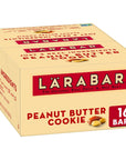 LÄRABAR Peanut Butter Cookie, Gluten Free Vegan Fruit & Nut Bar, 16 Ct, 27.2 OZ