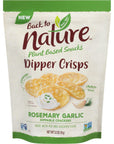 Back To Nature Non-GMO Dipper Crisps, Rosemary Garlic, 3.2 Ounce