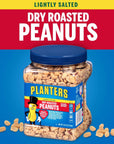 Planters Lightly Salted Dry Roasted Peanuts 6 ct Pack 22 lb Containers