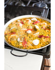 Matiz España Deluxe Authentic Paella Kit with Traditional Pan and Ingredients