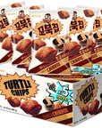 K-Munchies Orion Turtle Chips - 5 Packs of 80-gram Churro Flavor Korean Chips - Sweet, Crispy Korean Snacks with Hint of Cinnamon - Bite-Sized, On-The-Go Korean Corn Snack Chips