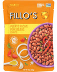 Fillos Puerto Rican Pink Beans And Sofrito Non GMO Vegan 10 Ounces Pack Of 6