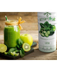 Smartfruit Harvest Greens  Detox 100 Real Fruit Purée Smoothie Mix No Added Sugar NonGMO No Additives Vegan Family Size 48 Fl Oz 2 Pack