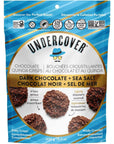 Undercover Chocolate Quinoa Crisps, Crispy Quinoa, Dark Chocolate & Sea Salt - 434 Grams