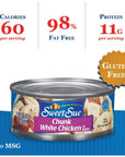 Sweet Sue Chunk White Chicken in Water 5 oz Can Pack of 24  11g Protein per Serving  Gluten Free Keto Friendly  Great for Snack Lunch or Dinner Recipes