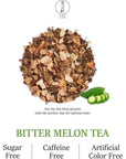 DAJUNGHEON Bitter Melon Tea 10oz15g x 20 Tea Bags Premium Authentic KOREAN Herbal Tea Hot Cold CaffeineFree Crafted Pure Dried source Roasted Traditional Oriental Sweet Savory Soothing Refreshing wellbeing Daily Drinks 4 Seasons