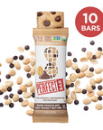 Perfect Bar Dark Chocolate Chip Peanut Butter Protein Bar High Protein Organic Gluten Free Soy Free Non GMO No Sugar Alcohols 23 Ounce Bars 10 Count