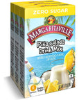 Margaritaville Singles To Go Water Drink Mix  Margarita Flavored NonAlcoholic Powder Sticks Pina Colada Pack  3