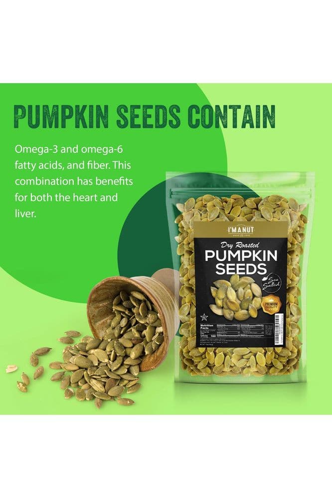 Oven Toasted Pumpkin Seeds with Sea Salt (Papitas) 32 oz (2 lb) Batch Tested Gluten &amp; Peanut Free | No Oils | No PPO | Non GMO | Vegan and Keto Friendly | Premium Quality