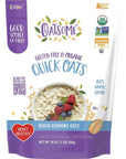 Oatsome Organic Quick Oats 1lb Bag