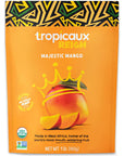 Organic Dried Mango Slices No Sugar Added 16oz  AllNatural NonGMO MouthWatering Dried Mangoes  PreservativeFree Nutritious  Delicious Snack for Kids and Adults by Tropicaux Reign